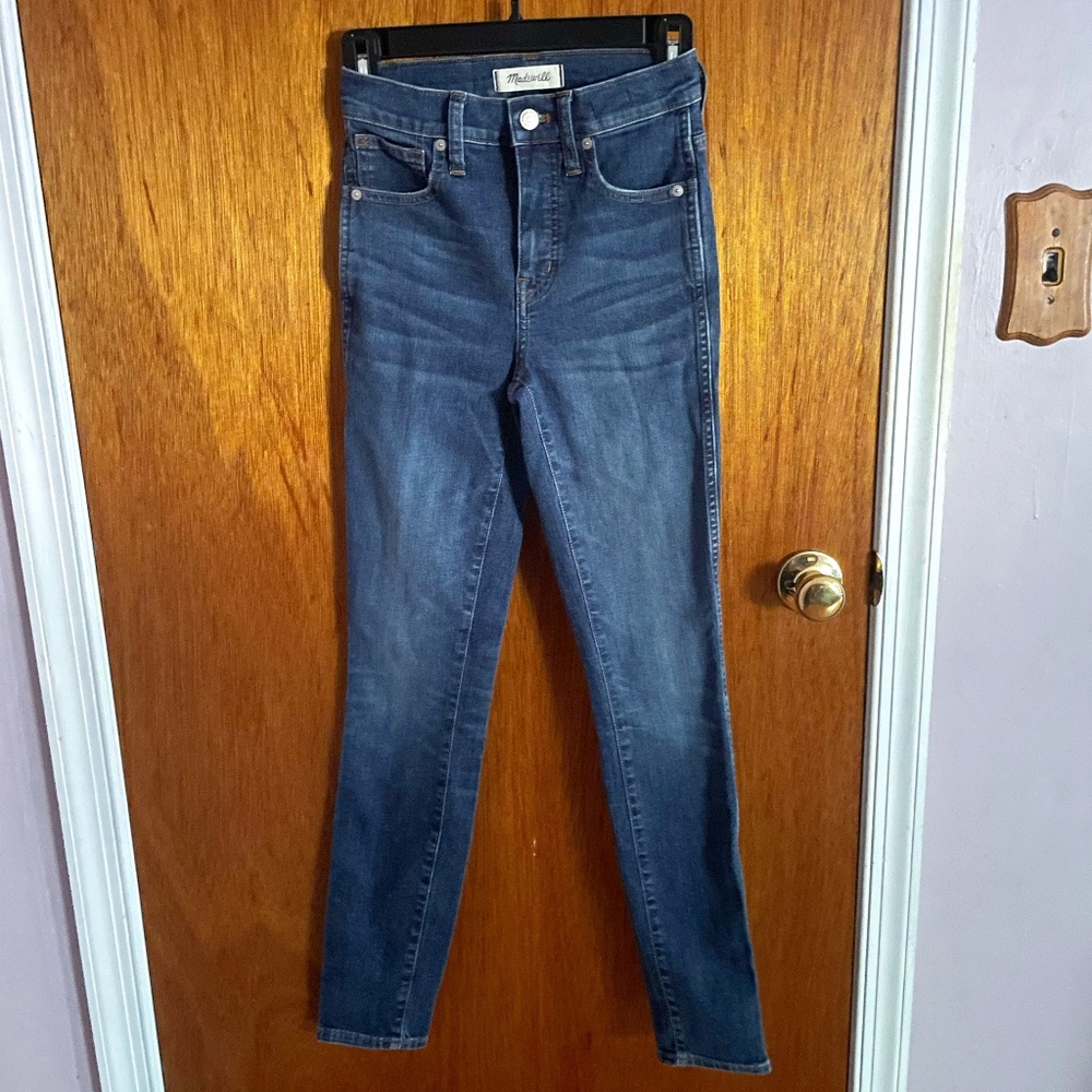 Madewell high-rise skinny jeans